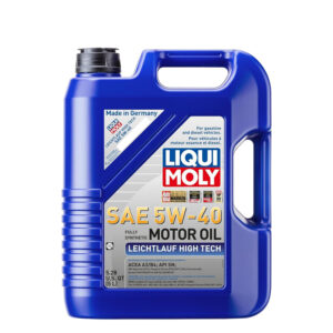 Liqui Moly Leichtlauf High Tech 5W-40 Motor Oil - 5L | Premium Synthesis Technology