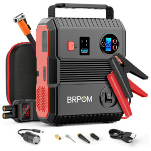 7000A Car Jump Starter & Air Compressor – 150PSI, 24000mAh, 12V