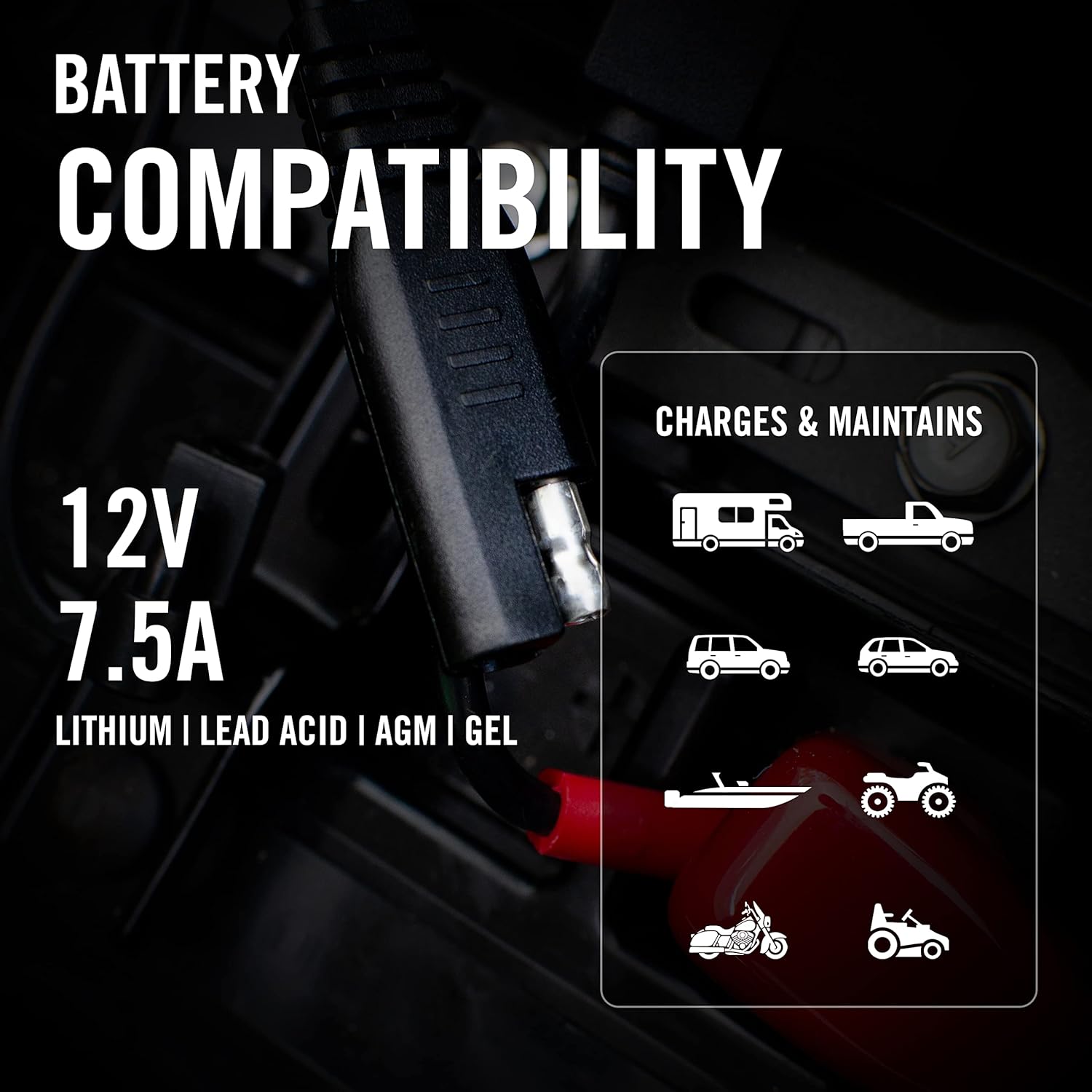 Battery Tender SAE Quick Disconnect Harness, 25-Pack, 18-Inch Adapter - Image 5