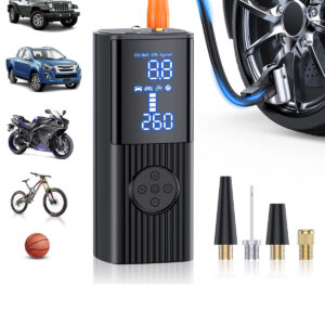 Ultra-Fast 180PSI Tire Inflator – 20000mAh Air Pump with LCD & 3X Speed