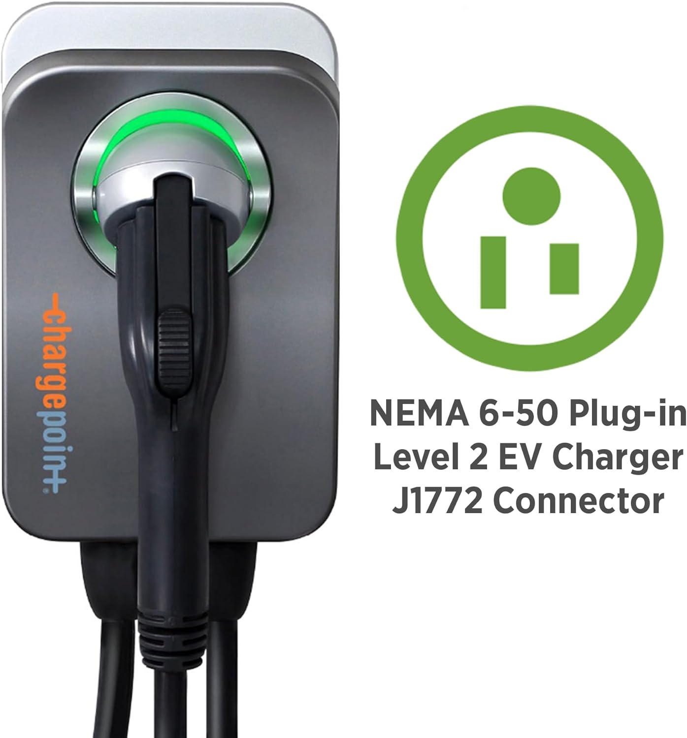 ChargePoint HomeFlex Level 2 EV Charger – Fast & Smart Charging (J1772, NEMA 6-50) - Image 2