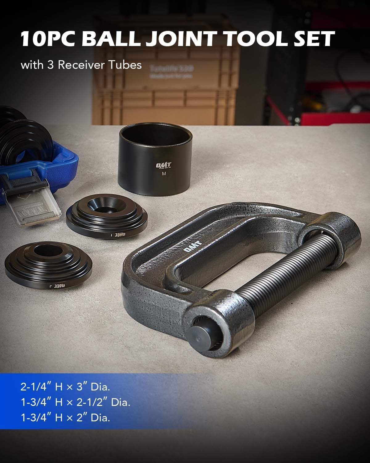 Orion Motor Tech Heavy Duty Ball Joint & U Joint Tool Kit for 2WD/4WD Trucks - Image 5