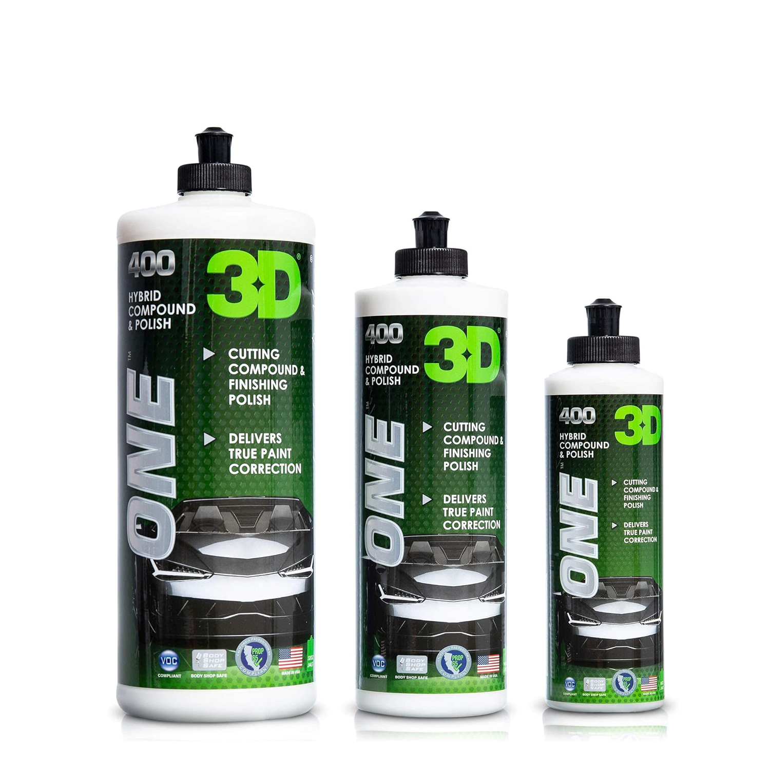 3D One Scratch & Swirl Remover – Rubbing & Polishing Compound (32oz) - Image 7