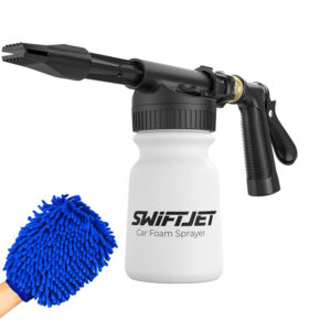 SwiftJet Foam Cannon Car Wash Kit – Adjustable Soap & Water Flow