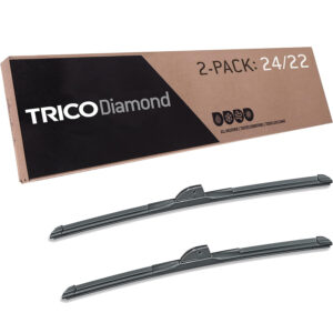 TRICO 24" + 22" Premium All-Weather Wiper Blades Set, Beam Design